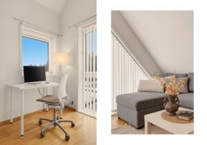 Dette rommet kan også benyttes til TV-stue, dersom man ikke har behov for 3 soverom.