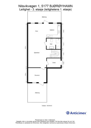 Planskisse (det tas forbehold om feil/avvik).