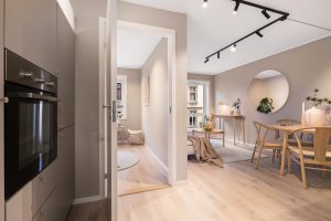 Inngang til soverommet. 