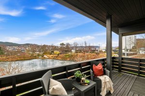 Her kan sol og utsikt nytes i usjenerte omgivelser