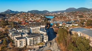 Praktisk beliggenhet med kort vei til det daglige du trenger