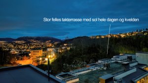 Sameiet har også felles takterrasse.