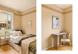 Boligen har en gjennomtenkt og arealeffektiv løsning