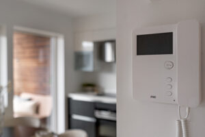 Porttelefon med TV-monitor