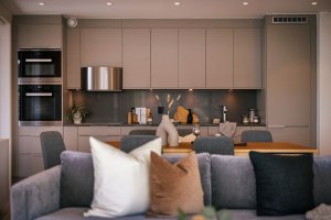 Funksjonell og sosial kjøkkenløsning