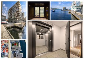 Heisadkomst direkte fra garasjeanlegg eller fra gateplan