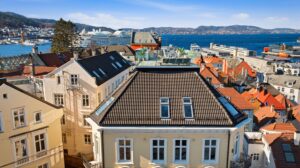 Her får man 360 graders panorama og enestående solforhold. 
