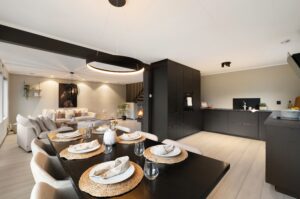 Helhetlig med naturlig flyt for de ulike sonene.