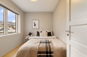 Soverom nummer tre har et areal på 7.1 m² 