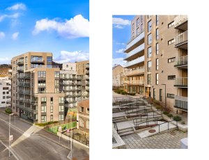 Heis og trappefri tilkomst | Fast garasjeplass | 99 m² på ett plan 