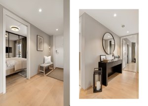 Velkommen inn | Vannbåren gulvvarme i gangen og stue/kjøkken