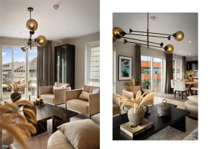 Leiligheten har en meget arealeffektiv løsning og fine detaljer