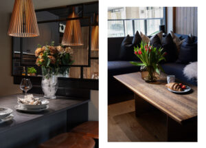 Leilighet fremstår som ny og er fremstår som en lekker lodge leilighet. 