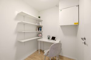 Teknisk rom / bod med flere bruksmuligheter og lagringsplass