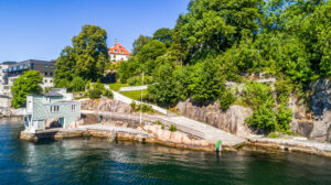 Via Gamle Bergen får du også enkel tilgang til Sandviken sjøbad