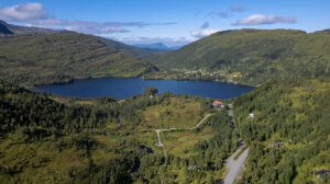 Her kan man senke skuldrene og la blikket hvile over naturskjønne omgivelser.